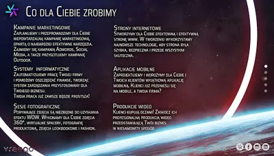 Strony internetowe - projektowanie, programowanie, pozycjonowanie